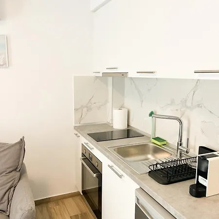 Lejlighed Sea Shell - Paralia Ofriniou, Swimming Pool, Starlink Wifi *